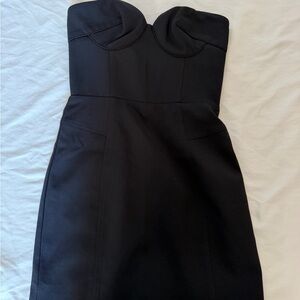 NICHOLAS Black Strapless Dress